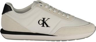 Calvin Klein White Polyester Athletic Mens Sneakers