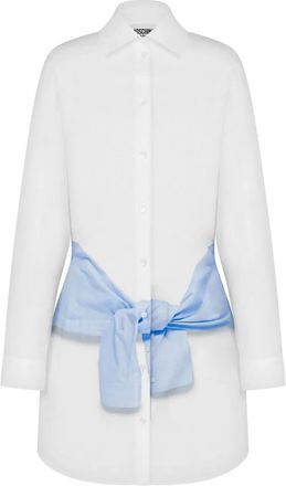 Moschino Mini Dress with Classic Collar