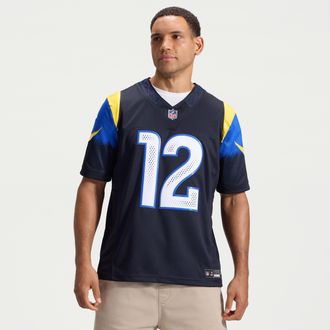 Nike Puka Nacua Los Angeles Rams Rivalries Collection Nike Mens Dri-FIT NFL Limited Jersey in Blue | 31NM0G639XF-V15
