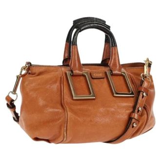 Chlo&eacute; Pre-owned Handbags, female, Brown, Size: ONE SIZE Pre-owned Hand Bag