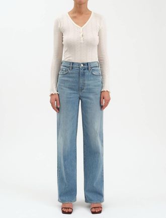 Daze City Straight High Rise Jean In Be Mine