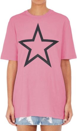 Givenchy star print bright pink t-shirt Size S