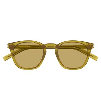 Saint Laurent Sunglasses Sl 28 053 Green/Brown Unisex