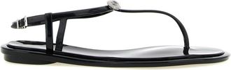 Mach & Mach Black Double Bow Sandals
