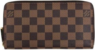 Louis Vuitton Pre-owned Wallets, female, Brown, Size: ONE SIZE Pre-owned Vintage Canvas Wallet