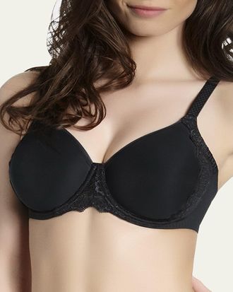 Simone P&eacute;r&egrave;le Caresse Lace-Trim Minimizer Bra