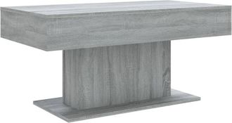 vidaXL Vidaxl - Mesa de centro madera de ingeniería gris Sonoma 96x50x45 cm