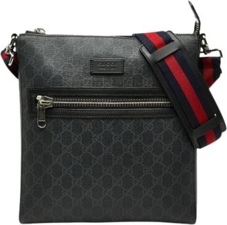 Gucci Pre-owned Schoudertas - Heren - Vintage Schoudertas - Zwart - ONE Size - Vintage