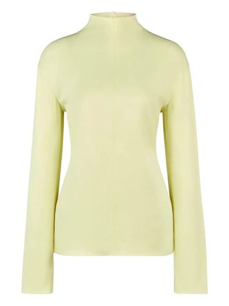 Tod's Top met hoge hals en lange mouwen - Geel