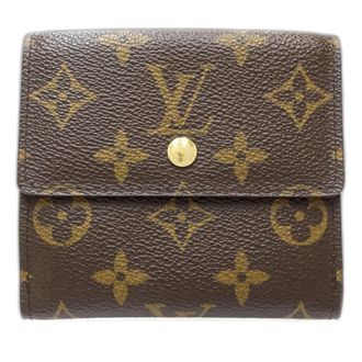 Louis Vuitton Brown Monogram Monogram Wallet (Tri-Fold) (Pre-Owned)