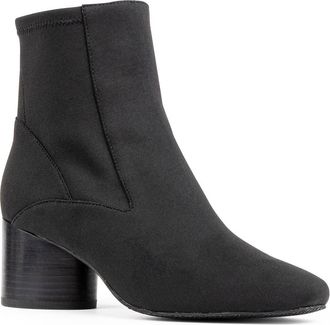 Donald J Pliner Square Toe Bootie in Black at Nordstrom Rack, Size 6.5