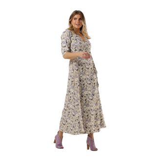 Minimum Dames Jurken Miraly - Dames - Maxi kleedjes - Veelkleurig - XS - Kleedjes