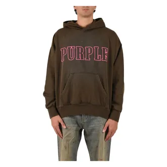 Purple Felpe con cappuccio - - Sweatshirts & Hoodies - Uomo - Marrone - M