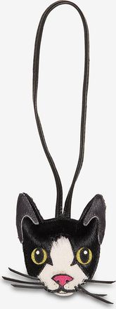 Agnelle Taschen-Charm aus Leder Kater Felix