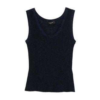 Fabiana Filippi Mujer, Camisetas, Azul, Talla: S