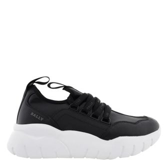 Bally Bienne Bise Leather Trainers, Brand Size 35 ( US Size 4.5 )