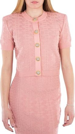 Balmain Balmain PB Labyrinth Knit Cardigan, Brand Size 34 (US Size 2)