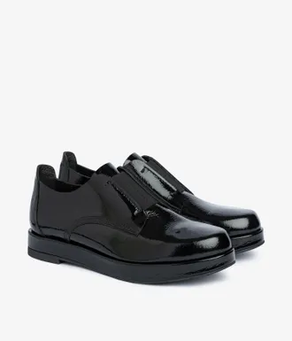 Pedro Garcia Sachi | Unlined Cowhide Patent Leather Loafer | Fall Winter 2026