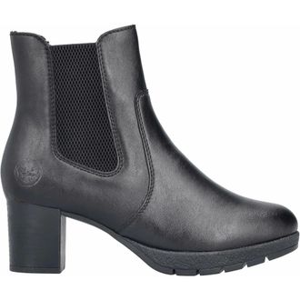 Rieker Chelsea Boot - Dames - Schoenen - Zwart - Maat: 41 EU Leer