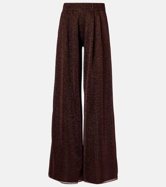Os&eacute;ree Lumiere wide-leg pants