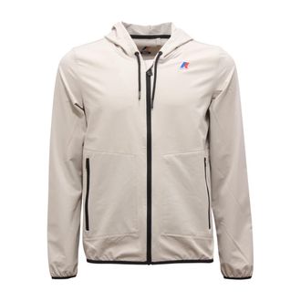 K-Way Jourdain Travel Jacket - Heren - Zomerjassen - Beige - S - Polyester - Jassen