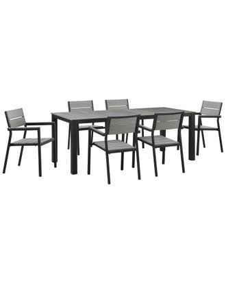 ModWay Outdoor Maine 7Pc Outdoor Patio Dining Set