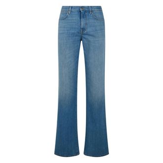 Gucci Dames, Jeans, Blauw, Maat: W28 Katoen