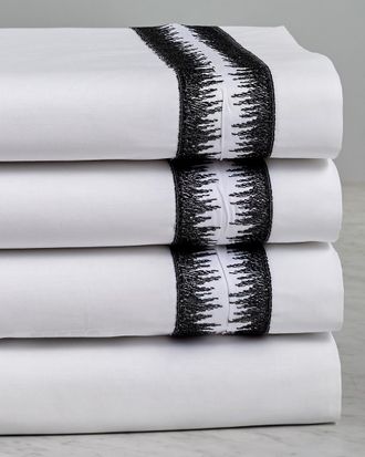 Maurizio Italy Jaws Embroidered Sheet Set
