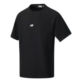 New Balance Athletics Logo-Print T-Shirt Black 5ED24491-BK