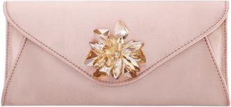 Nina Twila Envelope Clutch in Honey at Nordstrom