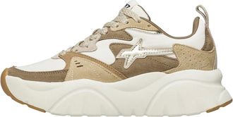 W6YZ Mujer, Zapatos, Beige, Talla: 37 EU