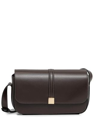 Marc O'Polo square-hardware crossbody bag - Brown