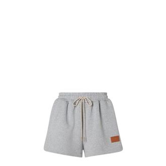 Fendi Dames, Korte broeken, Grijs, Maat: M Katoen