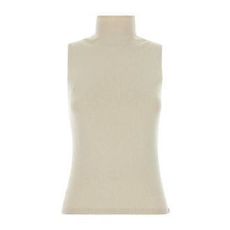 Extreme Cashmere Knit n&deg;502 Vest - female - Extreme Cashmere - Turtlenecks - Beige - ONE SIZE - Knitwear