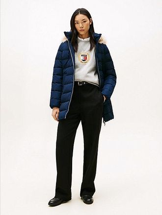 Tommy Hilfiger Abrigo acolchado con capucha