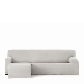 Eysa Funda de chaise longue biel&aacute;stica izquierda b/c crudo 250 - 310 cm