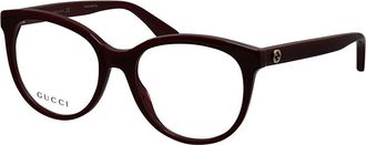 Gucci Womens Gg0163sn 53Mm Optical Frames