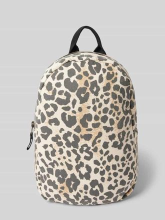 Studio Noos Rucksack mit Animal-Print in Sand, Größe 1