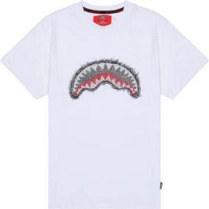Sprayground Sprayground | Scribble Embroidery Shark Reg T-Shirt - XS