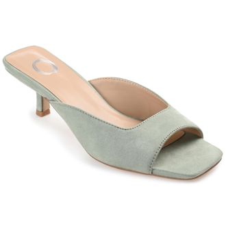 Journee Collection Womens Larna Wide Width Dress Sandals
