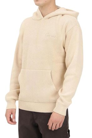 Engineered Garments Beige Hooded Cotton Sweater