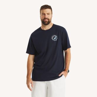 Nautica Big & Tall Chill Sailing Graphic T-Shirt