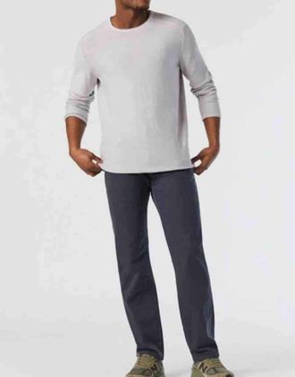 Mavi Zach Straight Leg Jean In Ebony Twill