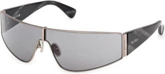 Max Mara Space Zonnebril - Dames - Zonnebrillen - Zwart - 54 MM - Accessoires