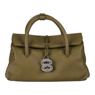 Zanellato Handbags, female, Green, Size: ONE SIZE Green Leather Tote Bag