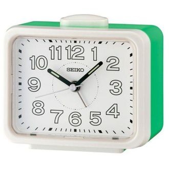 Seiko Alarm Clock - SEIKO - QHK061W - Analog - Green - Alarm - Japanese Quartz