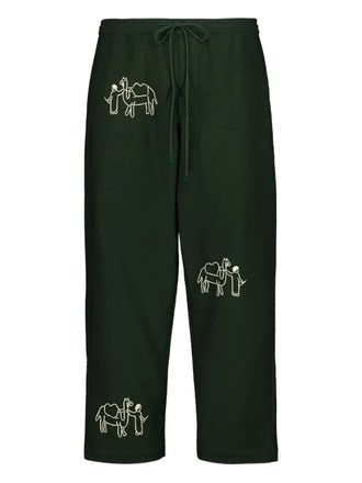 Baziszt Ride track pants - Green