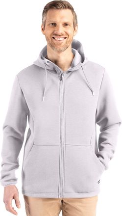 Cutter & Buck Roam Epic Comfort Recycled Mens Full Zip Hooded Jacket