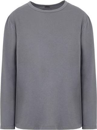 8 by YOOX ORGANIC COTTON BASIC L/SLEEVE T-SHIRT