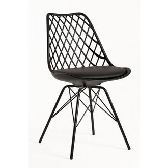 Regalos Miguel Regalos Miguel - Packs Sillas Comedor - Pack 6 Sillas Iron Mima - Negro